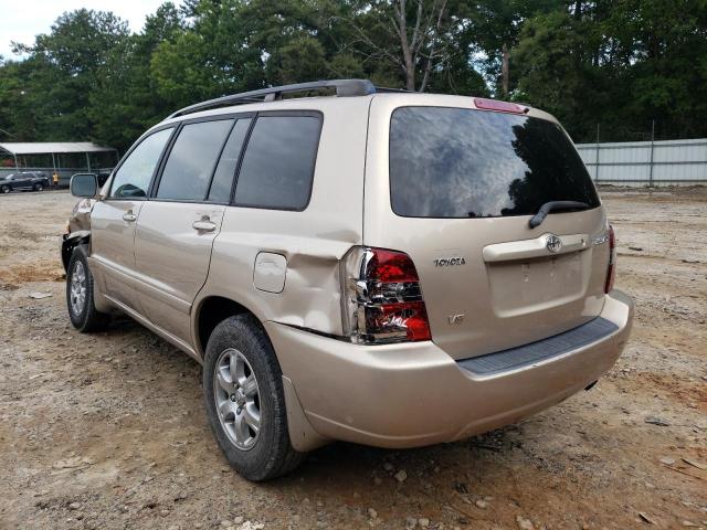 Photo 3 from auction – 2004 TOYOTA HIGHLANDER with VIN JTEGP21A140020465