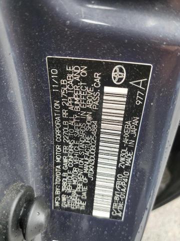 Photo 10 from auction – 2011 TOYOTA PRIUS with VIN JTDKN3DU0B0254884