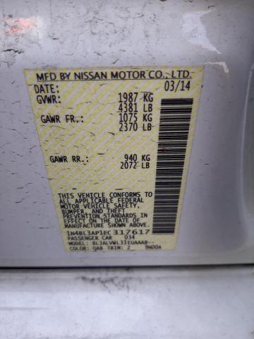 Photo 10 from auction – 2014 NISSAN ALTIMA 3.5 with VIN 1N4BL3AP1EC317617
