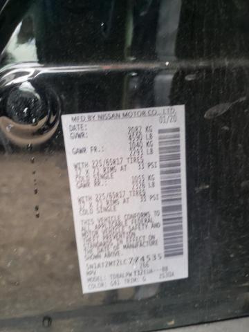 Photo 10 from auction – 2020 NISSAN ROGUE S with VIN 5N1AT2MT2LC774535