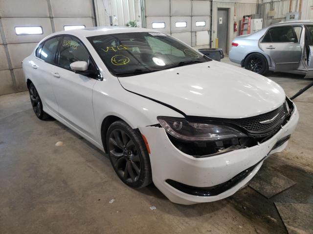 CHRYSLER 200 S 2015 with VIN 1C3CCCBG0FN582102 - Photo from auction