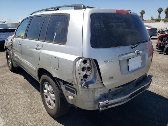Photo 3 from auction – 2002 TOYOTA HIGHLANDER with VIN JTEGF21A320062233