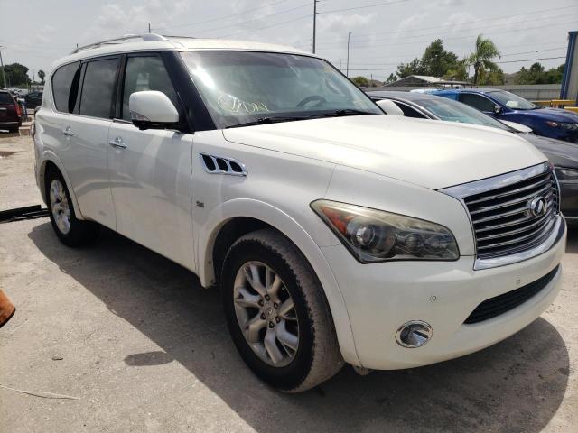 INFINITI QX80 2014 with VIN JN8AZ2NFXE9553085 - Photo from auction
