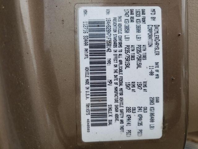 Photo 10 from auction – 2001 DODGE DURANGO with VIN 1B4HS28N71F558142