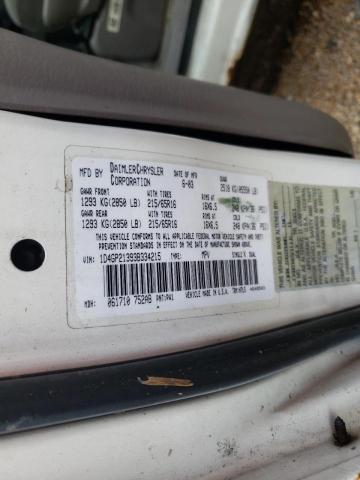 Photo 10 from auction – 2003 DODGE CARAVAN C/ with VIN 1D4GP21393B334215