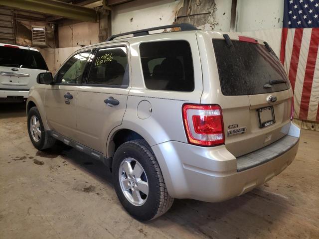 Photo 3 from auction – 2011 FORD ESCAPE XLT with VIN 1FMCU9D70BKB14743