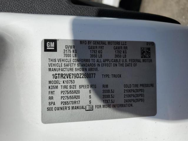 Photo 10 from auction – 2013 GMC SIERRA K15 with VIN 1GTR2VE79DZ260077