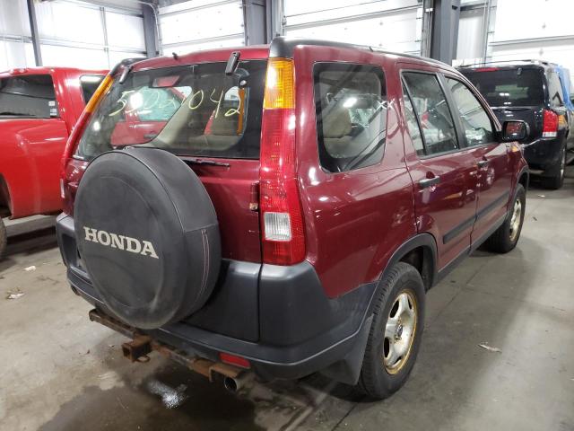 Photo 4 from auction – 2002 HONDA CR-V LX with VIN JHLRD78462C087712