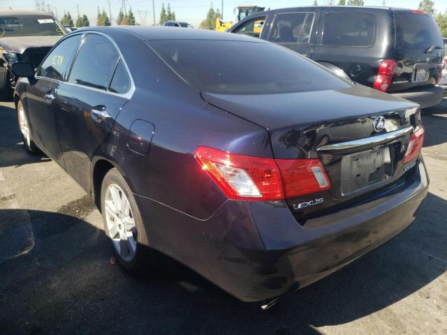 Photo 3 from auction – 2009 LEXUS ES 350 with VIN JTHBJ46G192294901