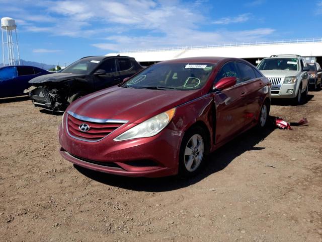Photo 2 from auction – 2012 HYUNDAI SONATA GLS with VIN 5NPEB4AC4CH334801