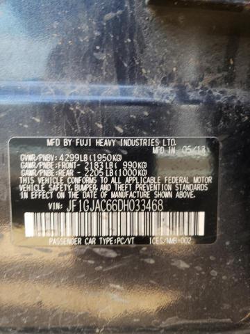Photo 10 from auction – 2013 SUBARU IMPREZA PR with VIN JF1GJAC66DH033468
