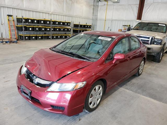 Photo 2 from auction – 2011 HONDA CIVIC LX with VIN 2HGFA1F5XBH549866