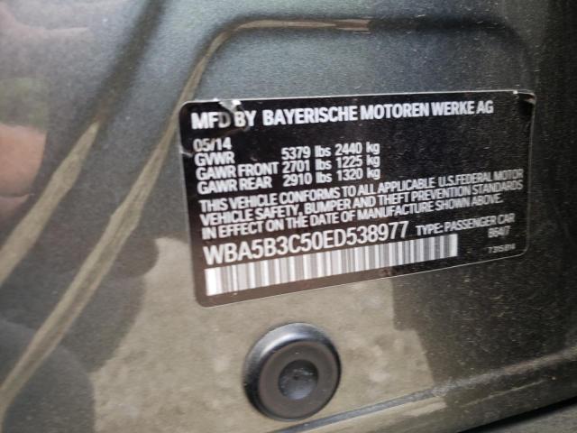 Foto 10 de la subasta – 2014 BMW 535 XI con VIN WBA5B3C50ED538977