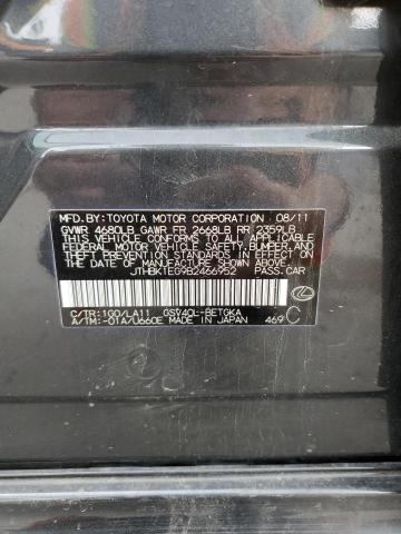 Photo 10 from auction – 2011 LEXUS ES 350 with VIN JTHBK1EG9B2466952