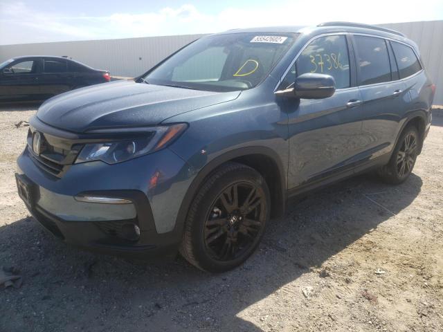 Photo 2 from auction – 2021 HONDA PILOT SE with VIN 5FNYF5H2XMB004245