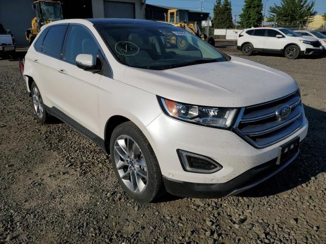 FORD EDGE TITAN 2018 with VIN 2FMPK4K98JBB05747 - Photo from auction