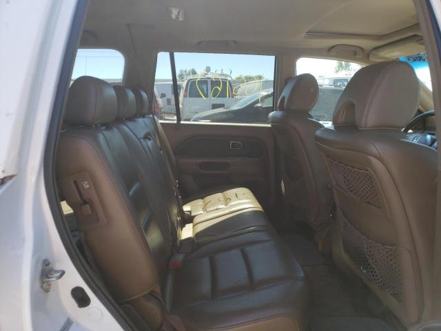 Photo 6 from auction – 2007 HONDA PILOT EXL with VIN 5FNYF28787B026081