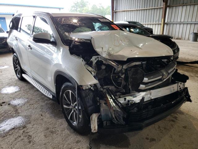TOYOTA HIGHLANDER 2019 with VIN 5TDKZRFH9KS350386 - Photo from auction