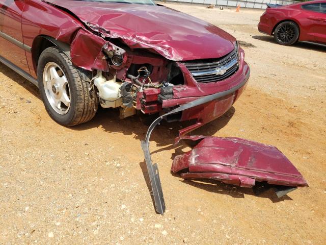 Photo 9 from auction – 2005 CHEVROLET IMPALA with VIN 2G1WF52E759395170