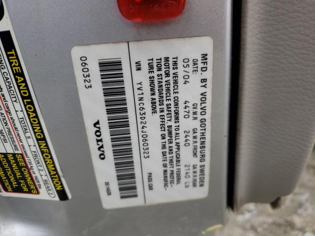 Photo 10 from auction – 2004 VOLVO C70 LPT with VIN YV1NC63D24J060323