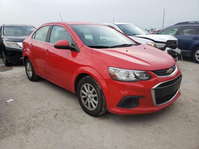 CHEVROLET SONIC LT 2017 with VIN 1G1JD5SG0H4121785 - Photo from auction