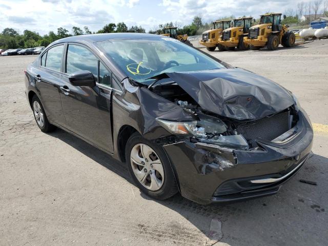 Photo 1 from auction – 2014 HONDA CIVIC LX with VIN 2HGFB2F58EH555740