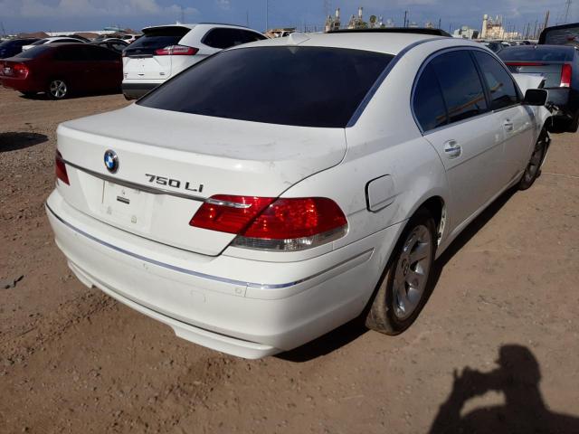 Photo 4 from auction – 2007 BMW 750 with VIN WBAHN83507DT70648