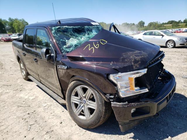 FORD F150 SUPER 2018 with VIN 1FTEW1EG9JFD68336 - Photo from auction