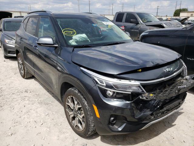 KIA SELTOS EX 2021 with VIN KNDERCAA7M7131394 - Photo from auction