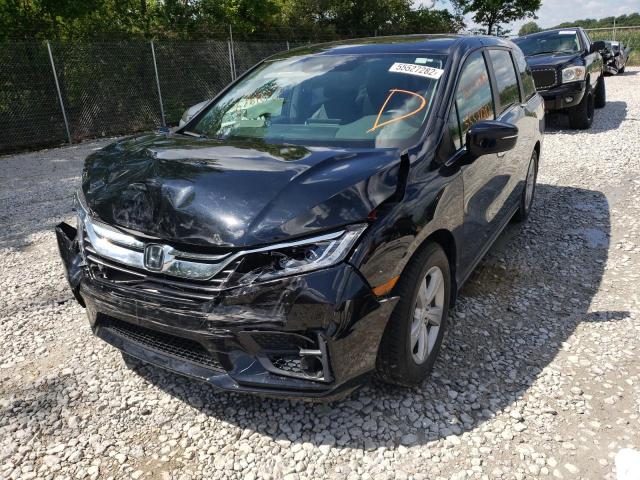 Photo 2 from auction – 2018 HONDA ODYSSEY EX with VIN 5FNRL6H73JB069724
