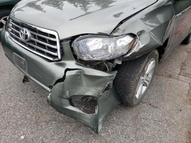 Photo 9 from auction – 2008 TOYOTA HIGHLANDER with VIN JTEES43A582031428