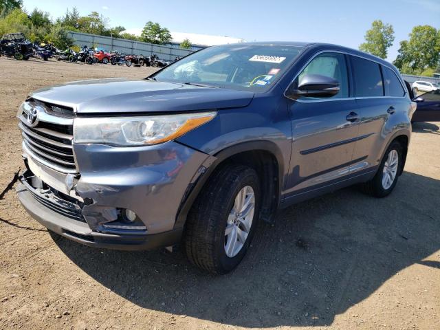 Photo 2 from auction – 2016 TOYOTA HIGHLANDER with VIN 5TDBKRFH0GS254416