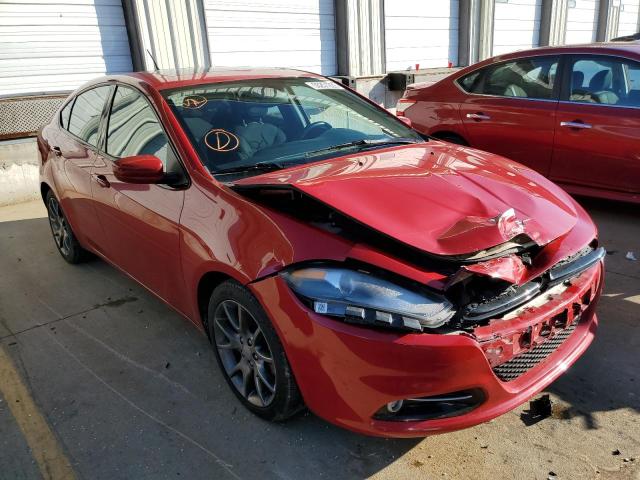 DODGE DART SXT 2013 with VIN 1C3CDFBA8DD328716 - Photo from auction