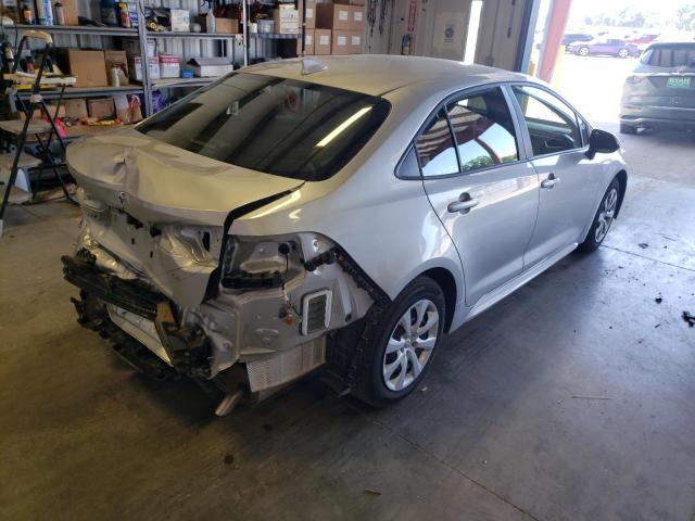 Photo 4 from auction – 2022 TOYOTA COROLLA LE with VIN JTDEPMAE2NJ223905
