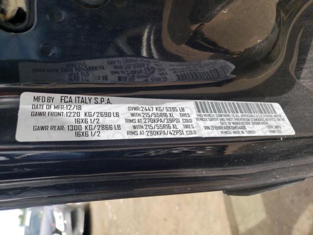 Photo 10 from auction – 2019 RAM PROMASTER with VIN ZFBHRFAB1K6M54188