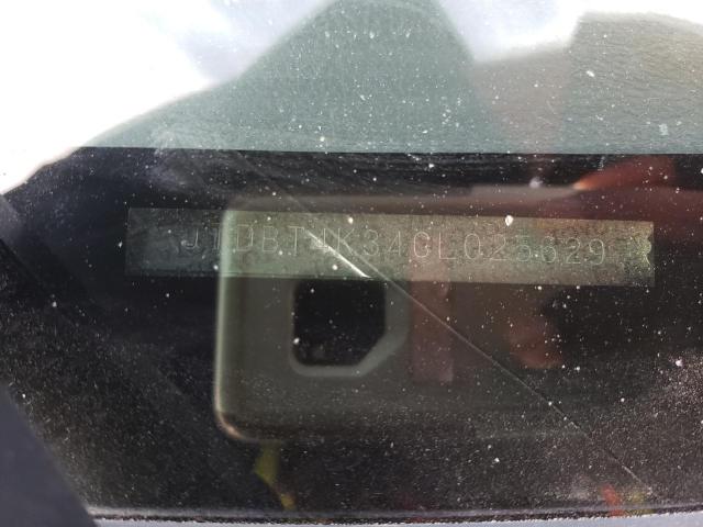 Photo 10 from auction – 2012 TOYOTA YARIS with VIN JTDBT4K34CL025629