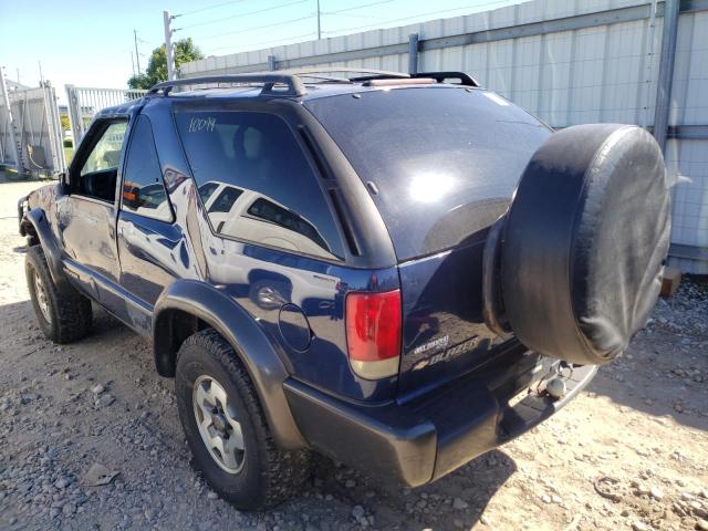 Photo 3 from auction – 2001 CHEVROLET BLAZER with VIN 1GNCT18W61K191861