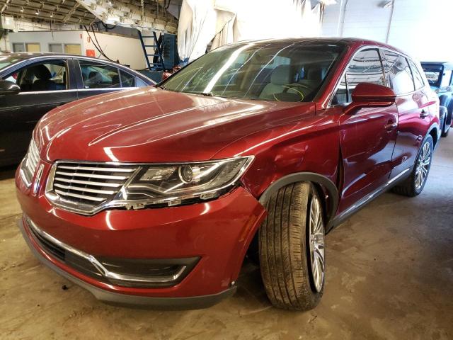 Photo 2 from auction – 2018 LINCOLN MKX RESERV with VIN 2LMPJ6LR4JBL47498
