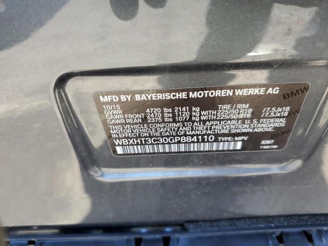 Photo 10 from auction – 2016 BMW X1 XDRIVE2 with VIN WBXHT3C30GP884110