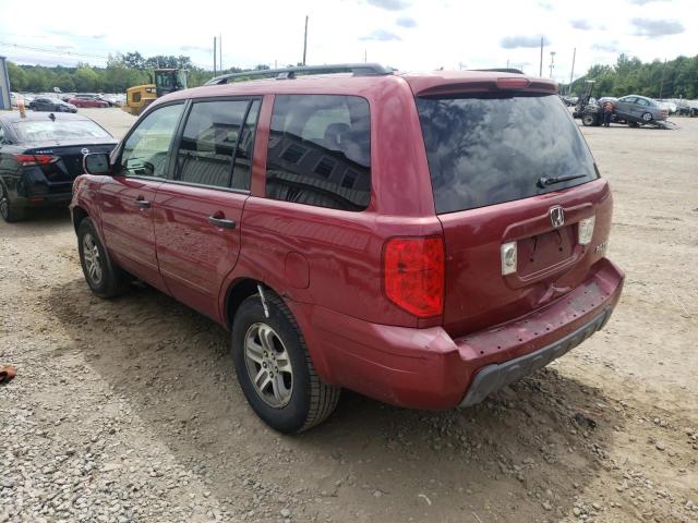 Photo 3 from auction – 2005 HONDA PILOT EX with VIN 2HKYF18445H539763