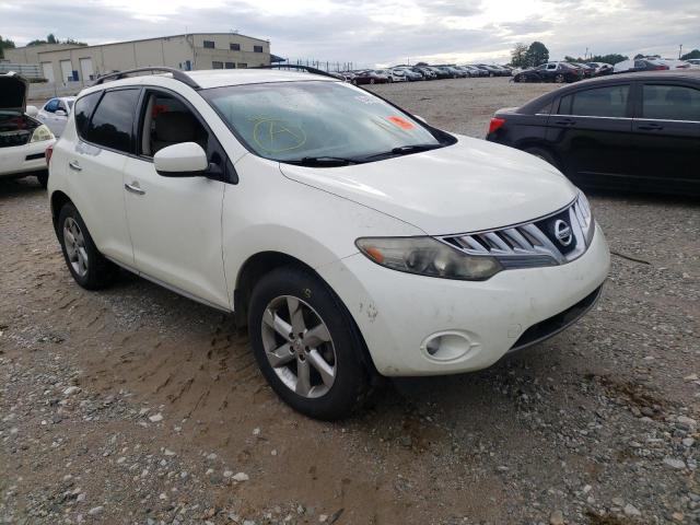 Photo 1 from auction – 2009 NISSAN MURANO S with VIN JN8AZ18U89W019062