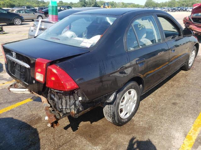 Photo 4 from auction – 2002 HONDA CIVIC LX with VIN 1HGES16522L043315