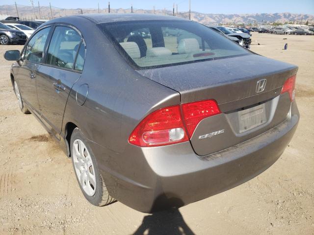 Photo 3 from auction – 2007 HONDA CIVIC LX with VIN JHMFA16517S001090