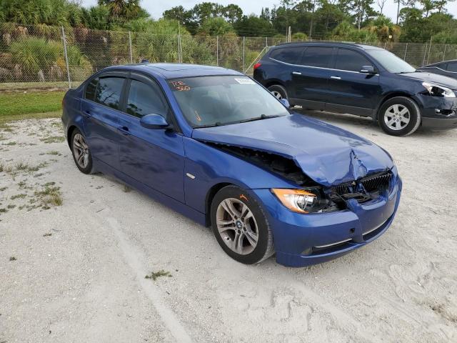 BMW 328 I 2007 with VIN WBAVA33537KX75464 - Photo from auction