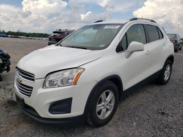 Photo 2 from auction – 2016 CHEVROLET TRAX 1LT with VIN KL7CJLSB6GB650277