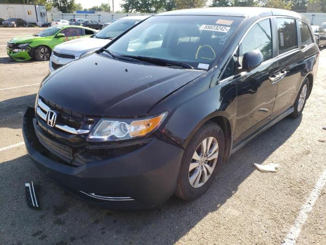 Photo 2 from auction – 2014 HONDA ODYSSEY EX with VIN 5FNRL5H46EB040658