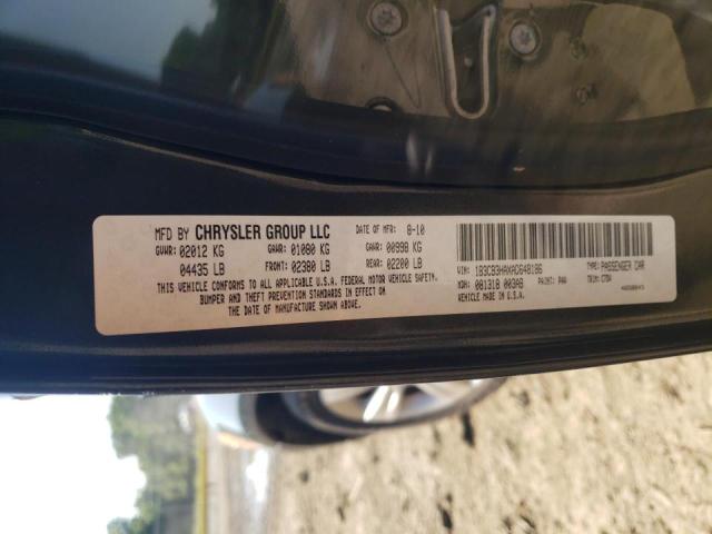 Photo 10 from auction – 2010 DODGE CALIBER MA with VIN 1B3CB3HAXAD648186