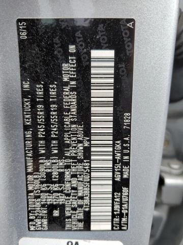 Photo 10 from auction – 2015 TOYOTA VENZA LE with VIN 4T3BA3BB5FU075481