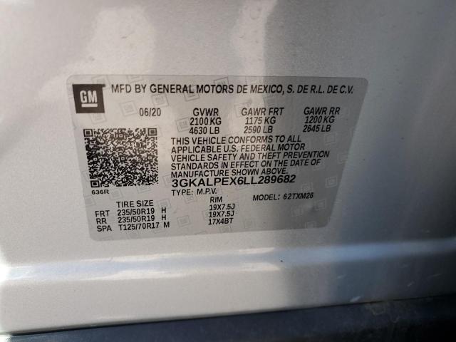 Photo 10 from auction – 2020 GMC TERRAIN SL with VIN 3GKALPEX6LL289682