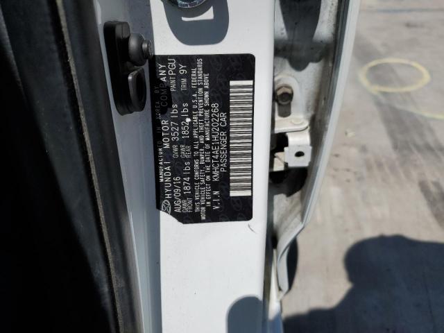 Photo 10 from auction – 2017 HYUNDAI ACCENT SE with VIN KMHCT4AE1HU202268